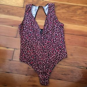 Victoria’s Secret Leopard Print Bodysuit